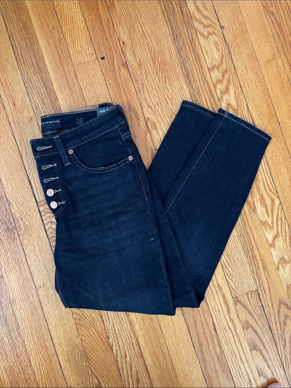 Lucky Brand Dark Indigo High-Rise Women's Jeans